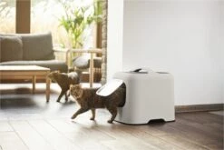 Rotho MyPet Biala Kattenbak Met Kap En Schepje / Gemaakt Van Gerecycled Plastic - Cappucino -Kattenproducten 1200x800 13