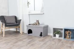 Trixie Kattenhuis Kimy Grijs 70X40X40 CM 25 Trixie Kattenhuis Kimy Grijs 70X40X40 CM -Kattenproducten 1200x800 58