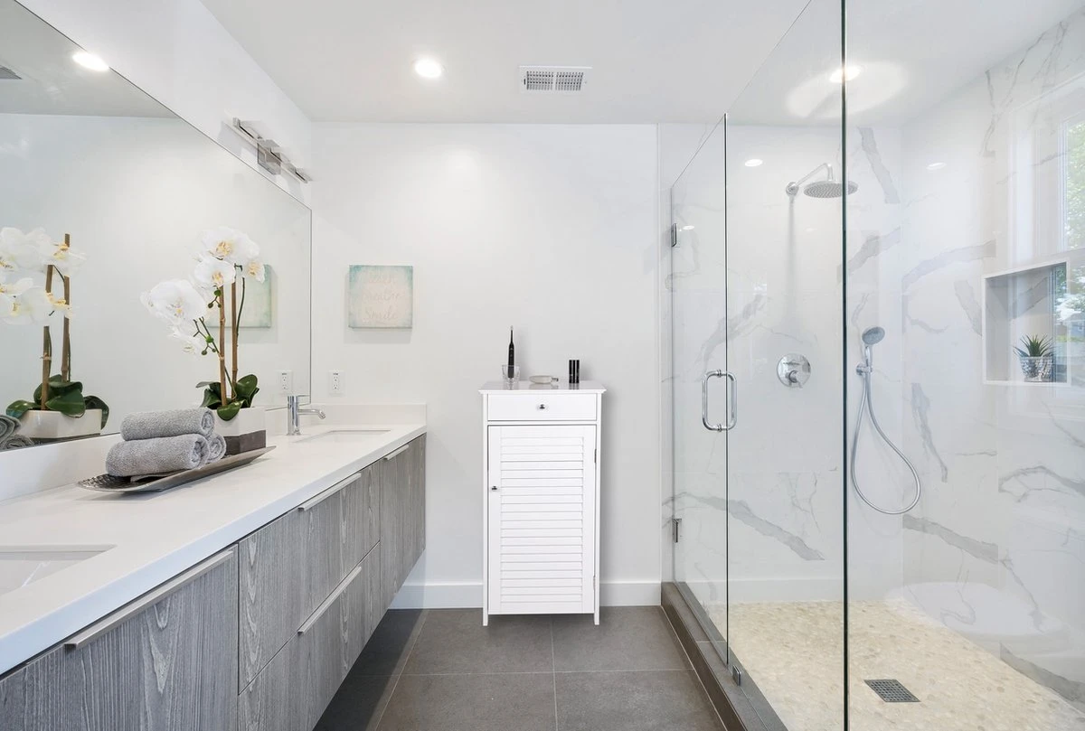 WONDERMAKE® Grote Kattenkast Houten Voor Kattenbak Kattentoilet, XL-kattenbak Dressoir Kastje Met Schuiflade, Designer Kattenhuis Met Kattenhol Kattenbakkast, Kasten Kast Voor Katten Binnen Hoog, 51 X 46 X 96 Cm, Wit 8 WONDERMAKE® Grote Kattenkast Houten Voor Kattenbak Kattentoilet, XL-kattenbak Dressoir Kastje Met Schuiflade, Designer Kattenhuis Met Kattenhol Kattenbakkast, Kasten Kast Voor Katten Binnen Hoog, 51 X 46 X 96 Cm, Wit - Afbeelding 6