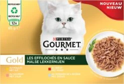 Gourmet Gold Malse Lekkernijen – Kattenvoer Natvoer - Met Kip, Zalm, Rund, Zeevis – 48 X 85 Gr 19 Gourmet Gold Malse Lekkernijen – Kattenvoer Natvoer - Met Kip, Zalm, Rund, Zeevis – 48 X 85 Gr -Kattenproducten 1200x817