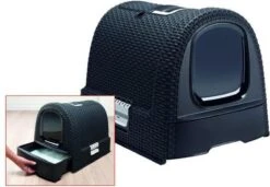 Curver Kattenbak - Antraciet - 51 X 38,5 X 39,5 Cm 30 Curver Kattenbak - Antraciet - 51 X 38,5 X 39,5 Cm -Kattenproducten 1200x830