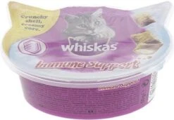 5x Whiskas Snack | Immune Support | Kattenvoer | Snoepjes | 5x 50gr | Omega 3 | Essentiële Vitaminen | Crunchy Buitenkant Met Romige Vulling | Kattensnoepjes -Kattenproducten 1200x833