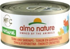 Almo Nature Natvoer Voor Katten - HFC Natural - 24 X 70g - Kip En Tonijn - 24 X 70 Gram -Kattenproducten 1200x844 1