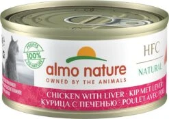 Almo Nature Natvoer Voor Katten - HFC Natural - 24 X 70g - Kip En Tonijn - 24 X 70 Gram -Kattenproducten 1200x844 2