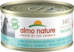Almo Nature Natvoer Voor Katten - HFC Natural - 24 X 70g - Kip En Tonijn - 24 X 70 Gram -Kattenproducten 1200x844 3