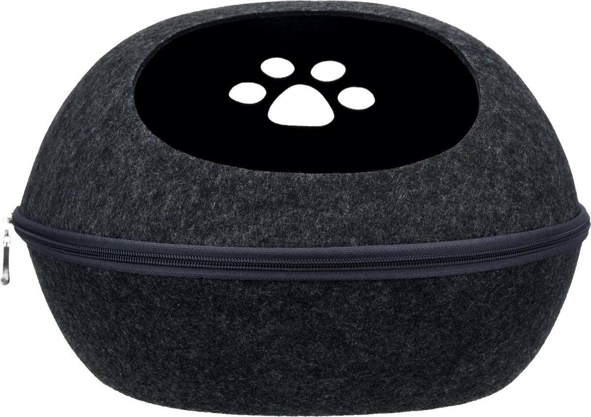 Trixie Relax Iglo Liva Antraciet - 40X24X47 CM 3 Trixie Relax Iglo Liva Antraciet - 40X24X47 CM