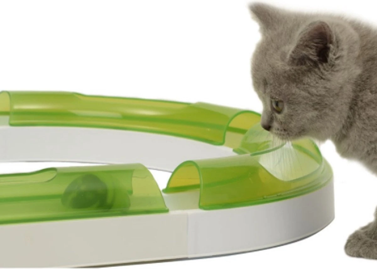 Catit Senses 2.0 Super Circuit - Kattenspeelgoed - Wit/Groen 5 Catit Senses 2.0 Super Circuit - Kattenspeelgoed - Wit/Groen - Afbeelding 3