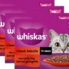 Whiskas 7+ Natvoer - Classic - Selectie In Saus - Maaltijdzakjes 48 X 85 G 1 Whiskas 7+ Natvoer - Classic - Selectie In Saus - Maaltijdzakjes 48 X 85 G -Kattenproducten 1200x859