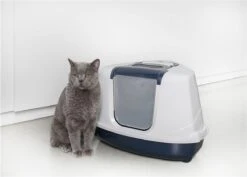 Moderna Flip Hoekkattenbak - Donkerblauw/Wit - 56 X 45 X 39 Cm 12 Moderna Flip Hoekkattenbak - Donkerblauw/Wit - 56 X 45 X 39 Cm -Kattenproducten 1200x859 2