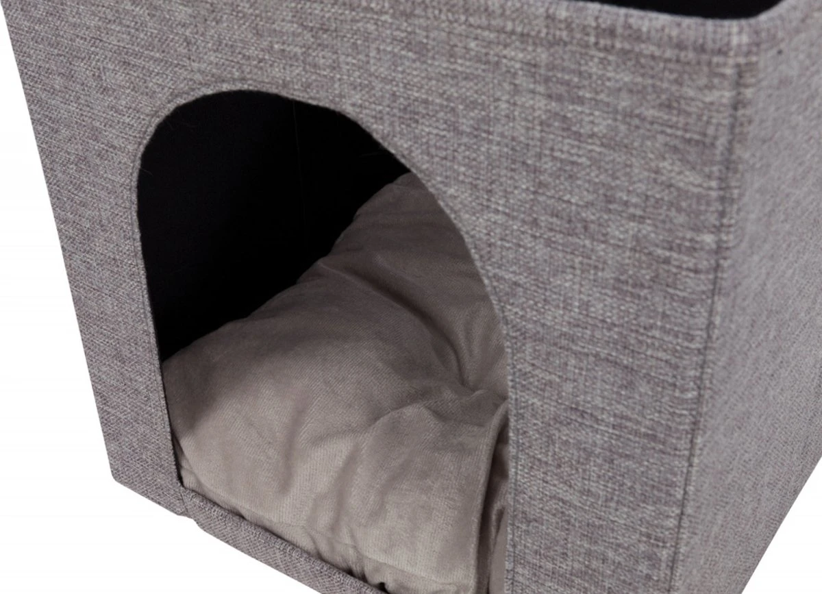 Trixie Kattenmand Iglo Ella Grijs - 33X33X37 CM 8 Trixie Kattenmand Iglo Ella Grijs - 33X33X37 CM - Afbeelding 6