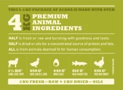 Acana Cat Grasslands 4,5 Kg - Kat 23 Acana Cat Grasslands 4,5 Kg - Kat -Kattenproducten 1200x874