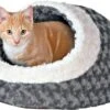 Trixie Kattenmand Iglo Kaline Grijs / Creme - 41X35X26 CM -Kattenproducten 1200x898 2