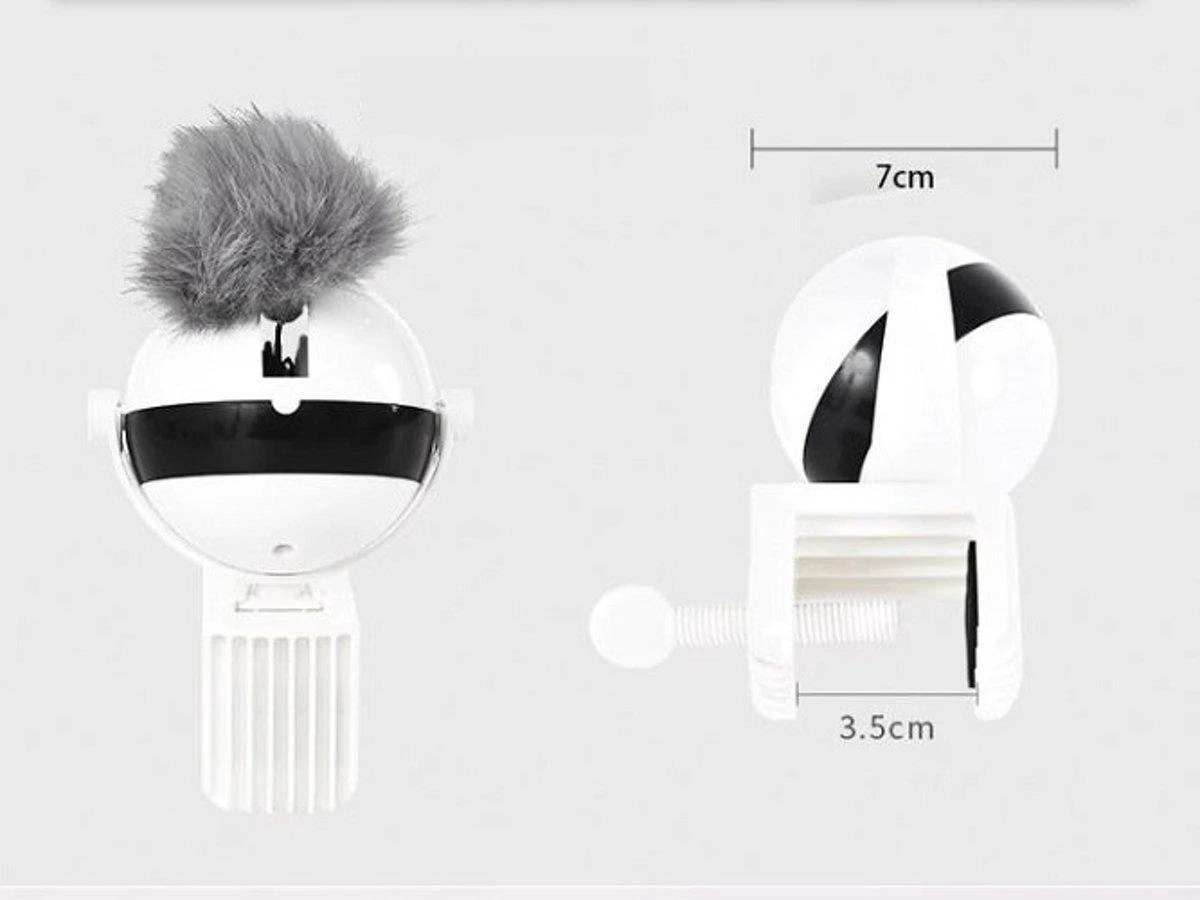 Merkloos Kattenspeelgoed - Katten Speelgoed - Katten Speeltje - Katten Bal - Katten - Kattenhengel - Kitten Speelgoed - Kattenspeeltjes - Elektrische - Muis - Automatische Hengel - Bal - Poes - Katten - Prooi - Kat - Poesjes - Interactief Kattenspeelgoed 5 Merkloos Kattenspeelgoed - Katten Speelgoed - Katten Speeltje - Katten Bal - Katten - Kattenhengel - Kitten Speelgoed - Kattenspeeltjes - Elektrische - Muis - Automatische Hengel - Bal - Poes - Katten - Prooi - Kat - Poesjes - Interactief Kattenspeelgoed - Afbeelding 3