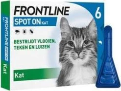 Frontline Spot-On Anti Vlooienmiddel Kat - 6 Pipetten 23 Frontline Spot-On Anti Vlooienmiddel Kat - 6 Pipetten -Kattenproducten 1200x910 1