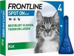 Frontline Spot On - Kat -Tegen Vlooien En Teken - 4 Pipetten -Kattenproducten 1200x910 2