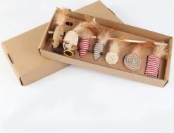 Kattenspeelgoed - Set Met 7 Kattenspeeltjes - Complete Set - Kattenhengel - Speelmuis