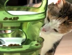 Cat-It Senses 2.0 Food Tree - Wit/Groen - Voerbak - Ø 35 Cm -Kattenproducten 1200x923