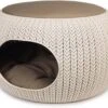 Curver Cozy Pet Home - Kattenmand - Crème - Ø 55 Cm -Kattenproducten 1200x928 3