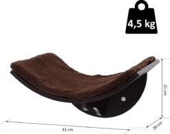 Merkloos Paws And Claws - Cat Shelf – Hangmat Kat – Kattenplank - Kattenbed - Wasbaar – Wandmontage – MDF - Bruin 17 Merkloos Paws And Claws - Cat Shelf – Hangmat Kat – Kattenplank - Kattenbed - Wasbaar – Wandmontage – MDF - Bruin -Kattenproducten 1200x946 6