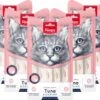 Wanpy Creamy Lickable Treats Tonijn En Garnaal - Voordeelbundel 5 Stuks - Kattensnack -Kattenproducten 1200x948
