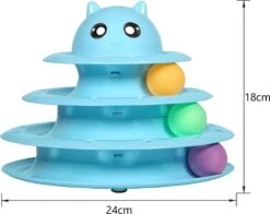 Sefaras Kattenspeeltjes - Set Bestaande Uit 14 Stuks - Kattenspeelgoed - Rond Draaiende Bal - Kattenspeeltje - Intelligente Kattenspeelgoed - Catch The Balls - Blauw 7 Sefaras Kattenspeeltjes - Set Bestaande Uit 14 Stuks - Kattenspeelgoed - Rond Draaiende Bal - Kattenspeeltje - Intelligente Kattenspeelgoed - Catch The Balls - Blauw -Kattenproducten 1200x951 1