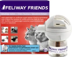 Feliway Friends - Startset - 1 Verdamper Met 1 Vulling - 48 Ml - Anti-conflict Voor Katten 26 Feliway Friends - Startset - 1 Verdamper Met 1 Vulling - 48 Ml - Anti-conflict Voor Katten -Kattenproducten 1200x955 1