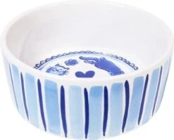 Blond Amsterdam, Delfts Blond: Voerbak Geruit Kat 15,5cm 7 Blond Amsterdam, Delfts Blond: Voerbak Geruit Kat 15,5cm -Kattenproducten 1200x969