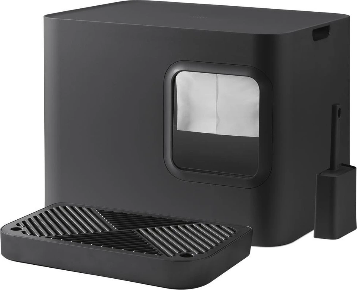 Hoopo® Dome Plus Kattenbak Grijs - Kattenbak - Kattenbakschep - 50x37.5x38cm - Grote Kattenbak 5 Hoopo® Dome Plus Kattenbak Grijs - Kattenbak - Kattenbakschep - 50x37.5x38cm - Grote Kattenbak - Afbeelding 3