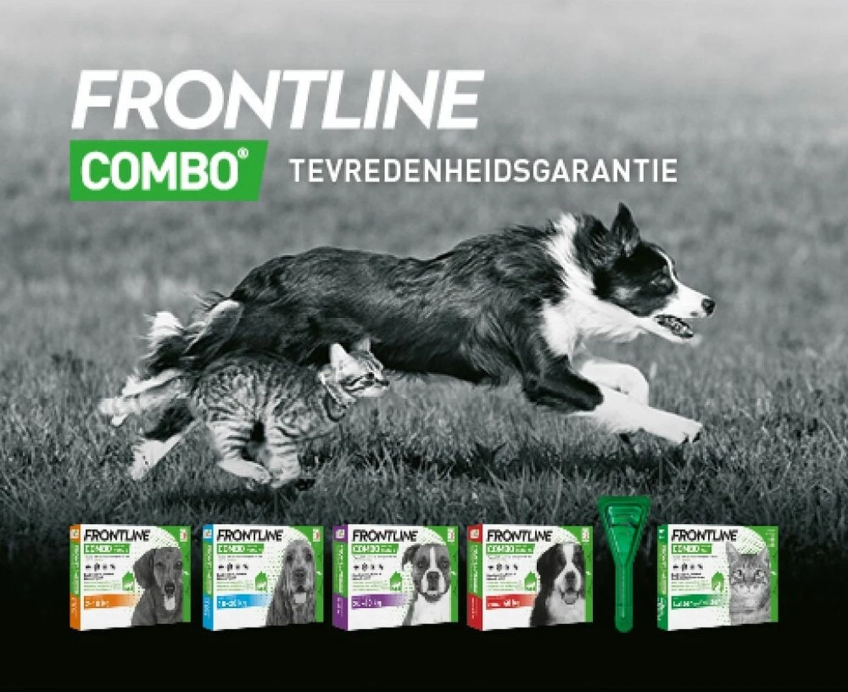Frontline Combo Anti Vlooienmiddel En Tekenmiddel Kat - 3 Pipetten 4 Frontline Combo Anti Vlooienmiddel En Tekenmiddel Kat - 3 Pipetten - Afbeelding 2