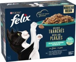 Felix Heerlijke Plakjes Vis Selectie Kattenvoer Nat 4(12x80g) 13 Felix Heerlijke Plakjes Vis Selectie Kattenvoer Nat 4(12x80g) -Kattenproducten 1200x984 1