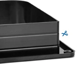 Nobleza Kattenluik Met Tunnel - 4 Vergrendelingsstanden - Weerbestendig - Binnen En Buiten - 28.5 X 25 Cm - Maat XL - Zwart -Kattenproducten 1200x995 1