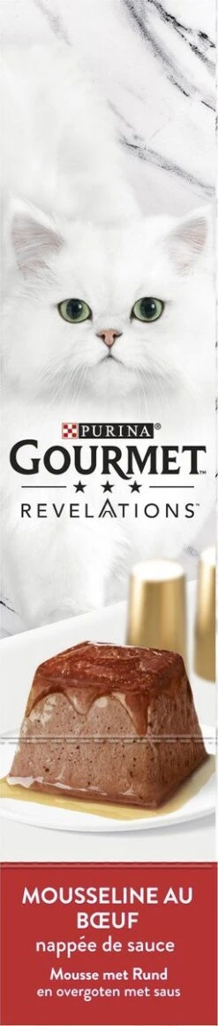 Gourmet Revelations Mousse - Kattenvoer Natvoer - Rund - 24 X 57 G 17 Gourmet Revelations Mousse - Kattenvoer Natvoer - Rund - 24 X 57 G -Kattenproducten 256x1200