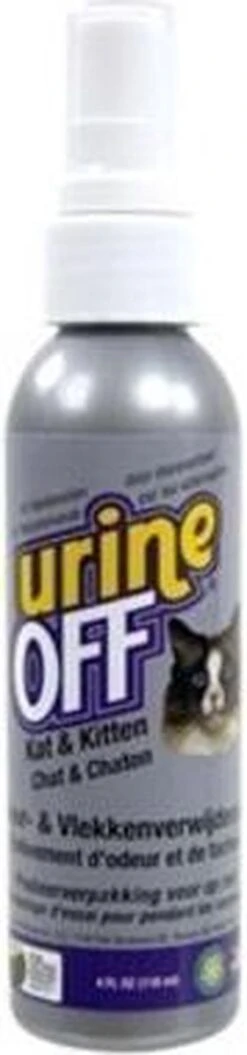 Urine Off - Geur En Vlekverwijderaar Voor Kitten En Kat Urine 118 Ml 10 Urine Off - Geur En Vlekverwijderaar Voor Kitten En Kat Urine 118 Ml -Kattenproducten 281x1200