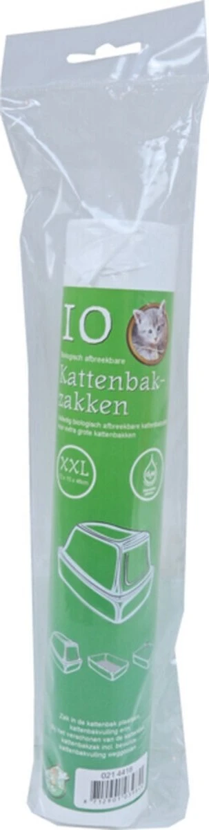 10 Plastic Kattenbakzakken - 69 X 20 X 46cm 3 10 Plastic Kattenbakzakken - 69 X 20 X 46cm