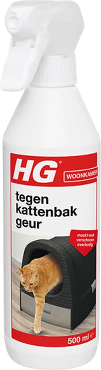 HG Tegen Kattenbakgeur - 500ml - Ongevaarlijk Voor Dier En Mens - Geurloos 3 HG Tegen Kattenbakgeur - 500ml - Ongevaarlijk Voor Dier En Mens - Geurloos