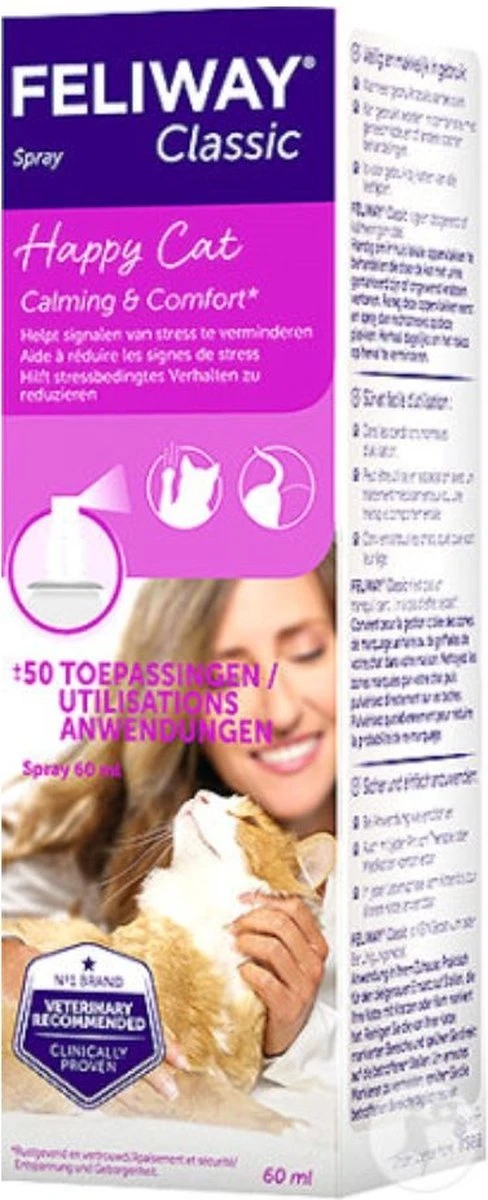 Feliway Spray - Kat - 20 Ml 7 Feliway Spray - Kat - 20 Ml - Afbeelding 5