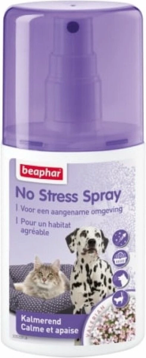 Beaphar No Stress Spray Hond - Kat 125 Ml 3 Beaphar No Stress Spray Hond - Kat 125 Ml
