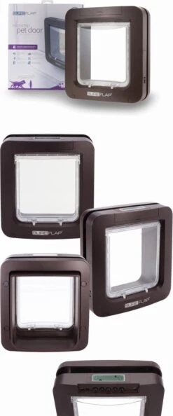 SureFlap Microchip Huisdierluik L - Bruin - 18 X 17 Cm 15 SureFlap Microchip Huisdierluik L - Bruin - 18 X 17 Cm -Kattenproducten 499x1200