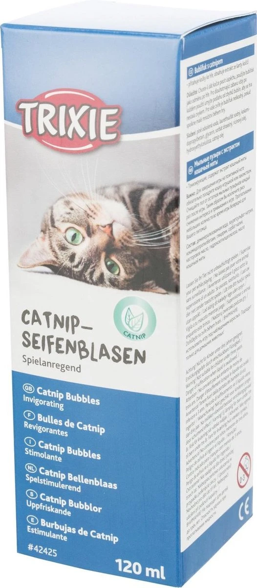 Trixie Bellenblaas Catnip 120 Ml 4 Trixie Bellenblaas Catnip 120 Ml - Afbeelding 2