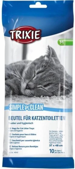 Trixie Kattenbakzak Simple'n'Clean L 10 Stuks 19 Trixie Kattenbakzak Simple'n'Clean L 10 Stuks -Kattenproducten 537x1200
