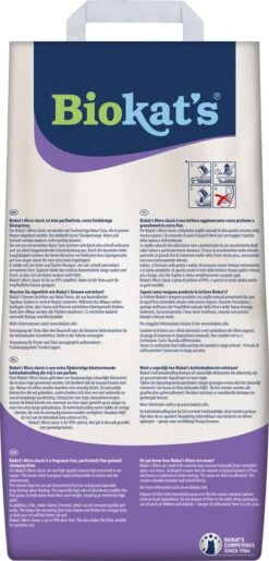 Biokat's Micro Classic - 14 L - Kattenbakvulling - Klontvormend - Zonder Geur -Kattenproducten 576x1200