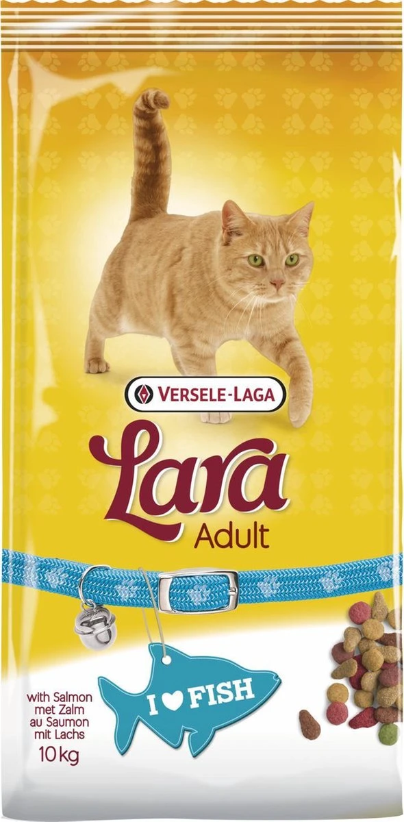 Versele-Laga Lara - Adult - Zalm - Kattenvoer - 10 Kg 3 Versele-Laga Lara - Adult - Zalm - Kattenvoer - 10 Kg