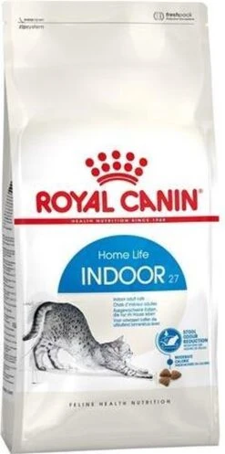 Royal Canin Indoor 27 - Kattenvoer - 4 Kg -Kattenproducten 596x1200