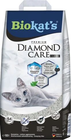 Biokat's Diamond Care Classic - 10 L - Kattenbakvulling - Klontvormend - Zonder Geur - Aktieve Kool 15 Biokat's Diamond Care Classic - 10 L - Kattenbakvulling - Klontvormend - Zonder Geur - Aktieve Kool -Kattenproducten 613x1200