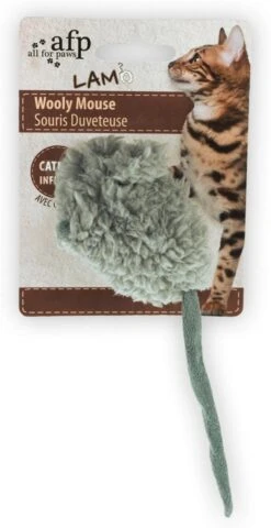 All For Paws Catnip Wooly Mouse -Kattenproducten 617x1200