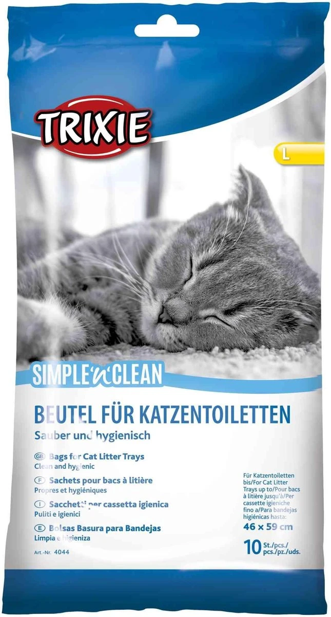 Trixie Kattenbakzak Simple'n'Clean L 10 Stuks 8 Trixie Kattenbakzak Simple'n'Clean L 10 Stuks - Afbeelding 6