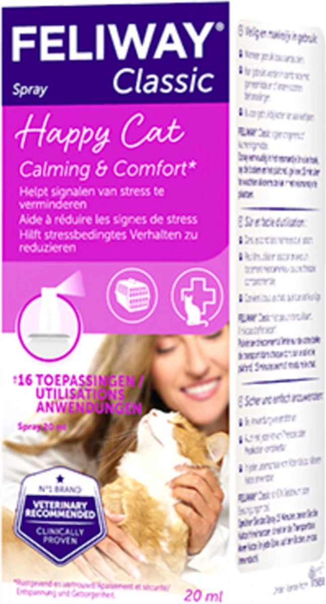 Feliway Spray - Kat - 20 Ml 10 Feliway Spray - Kat - 20 Ml - Afbeelding 8