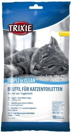Trixie Kattenbakzak Simple'n'Clean L 10 Stuks 17 Trixie Kattenbakzak Simple'n'Clean L 10 Stuks -Kattenproducten 653x1200 2