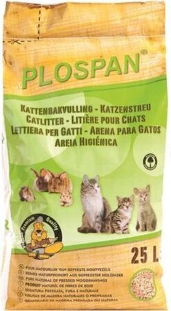Plospan Houtkorrel Kattenbakvulling - 10 Ltr 10 Plospan Houtkorrel Kattenbakvulling - 10 Ltr -Kattenproducten 661x1200 2