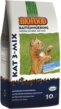 Biofood Kat 3-Mix - Kattenvoer - 10 Kg -Kattenproducten 672x1200